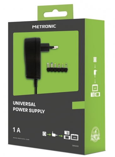 Transformador Universal METRONIC 395033 1000mA, 395033