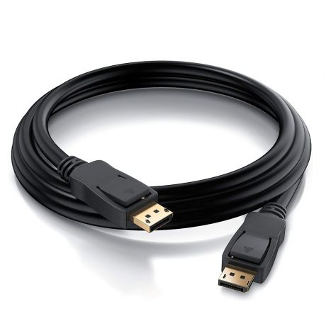 Cabo EWENT EC1406 DisplayPort v1.4, 8k @ 60Hz, 4k @ 240Hz, A/A AWG30, 2.0m, CU, shielded