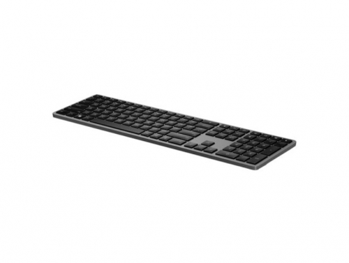 Teclado Sem Fios HP 975 Dual-Mode USB e Bluetooth PT – Recarregável, Retroiluminado e Multidispositivo - 3Z726AA