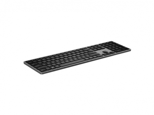 Teclado Sem Fios HP 975 Dual-Mode USB e Bluetooth PT – Recarregável, Retroiluminado e Multidispositivo - 3Z726AA
