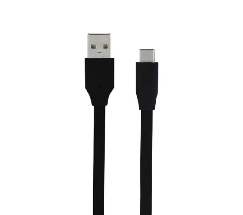 MOOOV CABO USB-A / USB-C PLANO DATA & CHARGE PRETO 2mt