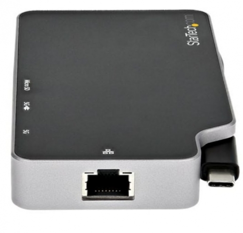 Estação de engate USB-C 3.1 Gen 2 / Thunderbolt 3 VGA, HDMI 1GbE Startech CDP2HVGUASPD