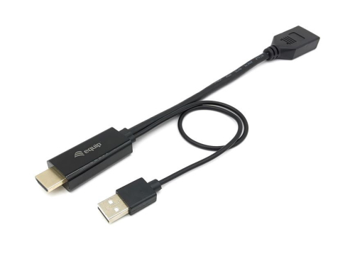 EQUIP ADAPTADOR HDMI / DISPLAYPORT M/F PRETO