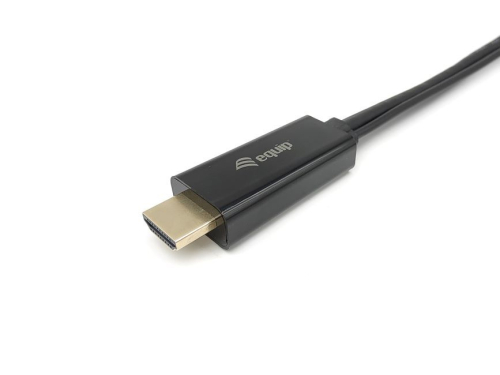 EQUIP ADAPTADOR HDMI / DISPLAYPORT M/F PRETO