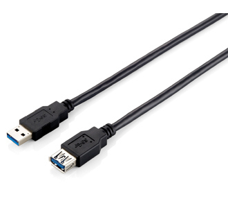 Cabo USB 3.0 Extension A->A M/F 3m - Preto