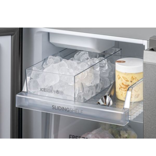 Frigorifco Americano 4 Portas Cor Inox No Frost HAIER HTF520IP7 489 L 190x 64.8 Classe E