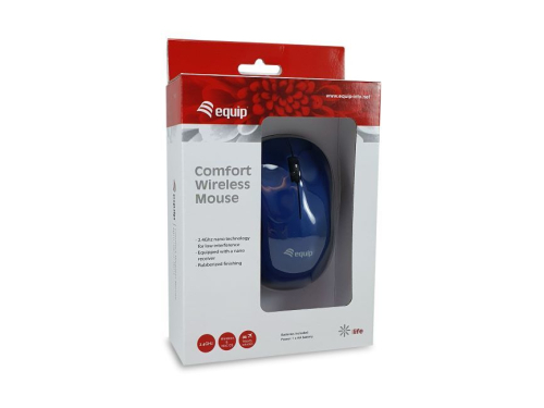 EQUIP LIFE RATO WIRELESS COMFORT BLUE 1600DPI