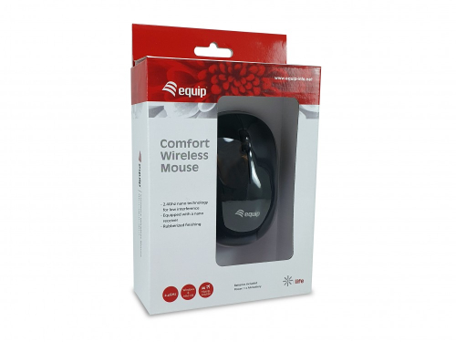 EQUIP LIFE RATO WIRELESS COMFORT BLACK 1600DPI
