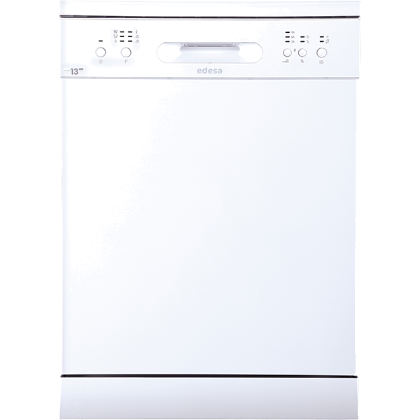 Máquina de Lavar Loiça Edesa EDW-6130 WH 13 Conjuntos Classe E
