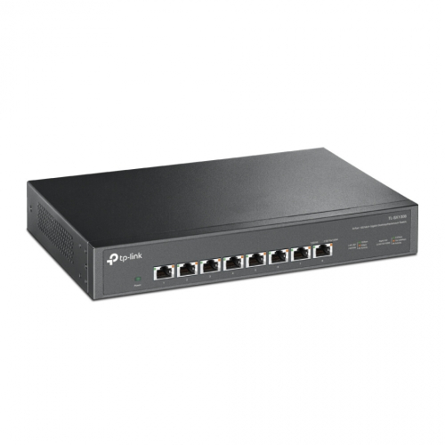 TP-LINK TL-SX1008 SWITCH DE REDE NÃO-GERIDO 10G ETHERNET (100/1000/10000) PRETO
