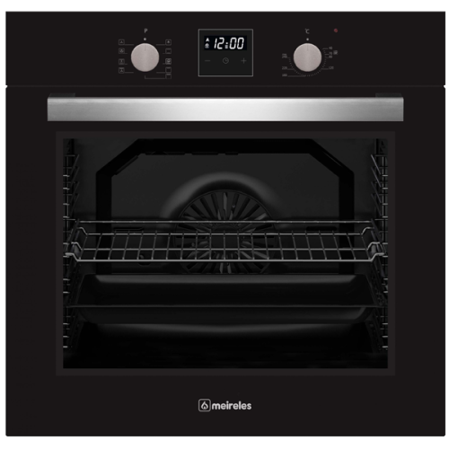 Forno encastre MEIRELES MF 8900 N 60cm aqualitica 80L Classe D