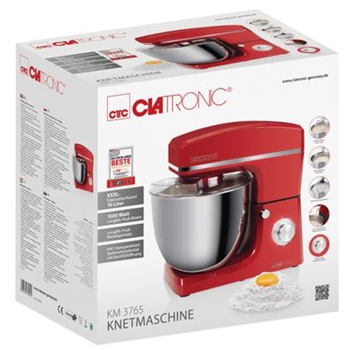 Batedeira CLATRONIC 1500W.10L-KM3765VERMELHO