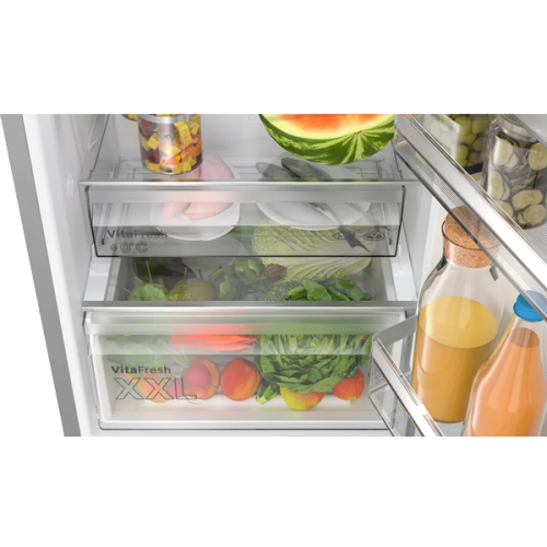 Frigorifico Combinado 2 Portas Cor Inox No Frost Bosch KGN367ICT 321 LT 186 x 60 x 66.5 Classe C