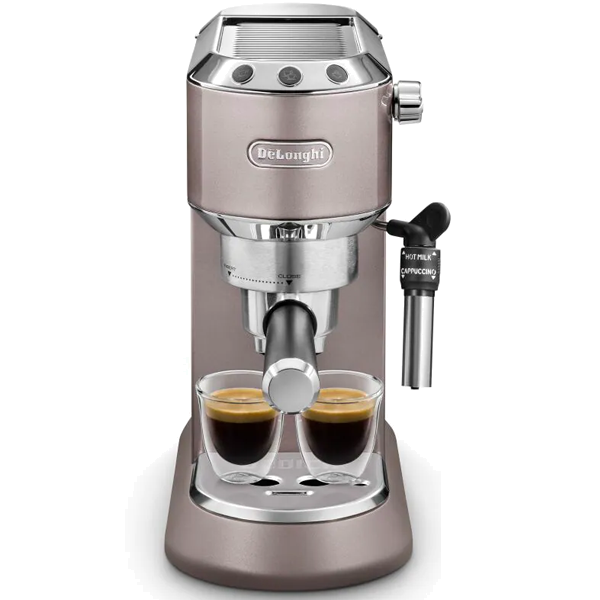 MÁQUINA DE CAFÉ EXPRESSO DELONGHI EC 785.PK The Barista Pack Rosa/Prata