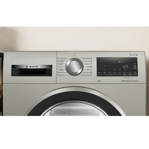 Maquina Secar Roupa Bosch WQG2450XES 9kg Bomba Calor Classe B