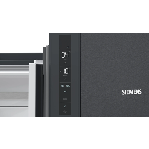 Frigorifico Side By Side 4 Portas Cor Inox No Frost SIEMENS KF-96-NAXEA 405 L 183 x 91 x73.1 Classe E