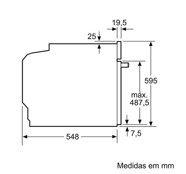 Forno Encastre Balay 3HA4031X2 60cm Hidrolítico 71L 