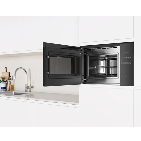 Micro-ondas Encastre Balay 3CG5175N2 25 L 900 W com Grill 1200 W, Aqualisis e Controlo Deslizante – Preto