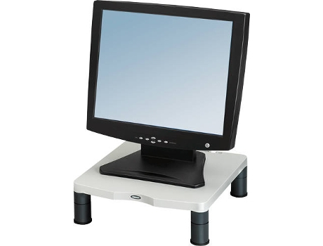 SOPORTE MONITOR ESTANDAR PLATEADO