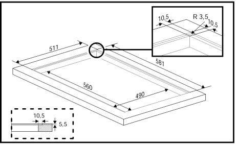 Pack Encastre Forno + Placa Beko BBSE 12340 XD 60cm Vapor 72L Classe D