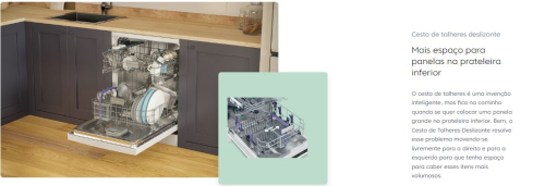 Maquina Lavar Loiça Encastre Painel Frontal a Vista BEKO DSN15420X 14 Conjuntos 60cm Classe E