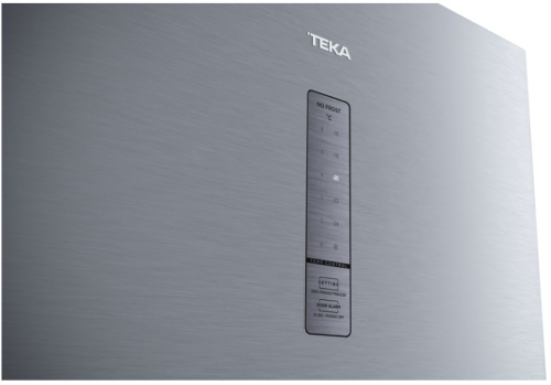 Congelador Vertical 1 Porta Cor Inox No Frost TEKA RSF75640SS 273 L 185x59,5x61,8 Classe E