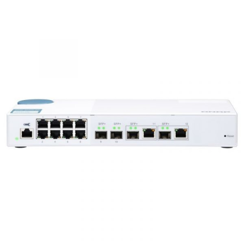 QSW-M408-2C 8 PORT 1GBPS 2 PORT 1