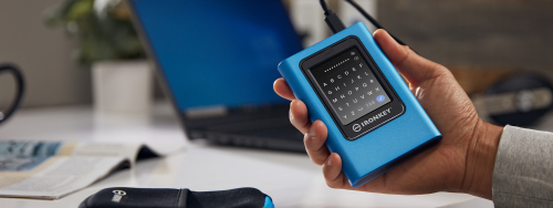 KINGSTON SSD 960GB IRONKEY VAULT PRIVACY 80XTS AES 256BIT ENCRYPTED EXTERNAL