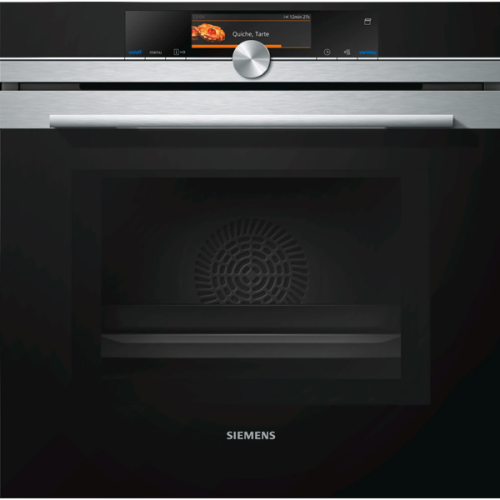 Forno Encastre Siemens HN678G4S1 60cm Pirolitico Hidrolitico 67L Classe D