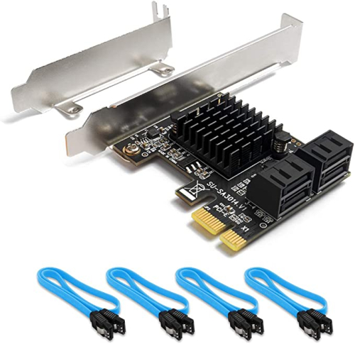 TARJETA PCIE DE 4 PUERTOS SATA