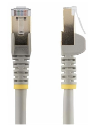 Cabo Rede StarTech patch RJ-45 (M) para RJ-45 (M) 7.5 m PTB CAT 6a moldado, sem nós cinza, 6ASPAT750CMGR
