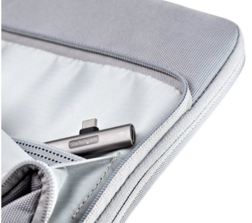 STARTECH ADAPTADOR USB C AUDIO Y CARGA