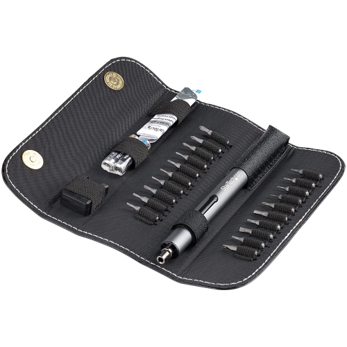 STARTECH Conjunto de Chaves de Fenda Elétricas de Precisão com 20 Bits - Kit Portátil/Mini - CTK20PCEDRIVE