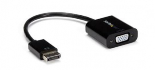 Adaptador Startech DisplayPort para VGA DP2VGA3X5 Preto