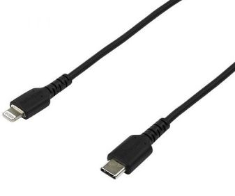 CABLE 2M USBC LIGHTNING NEGRO