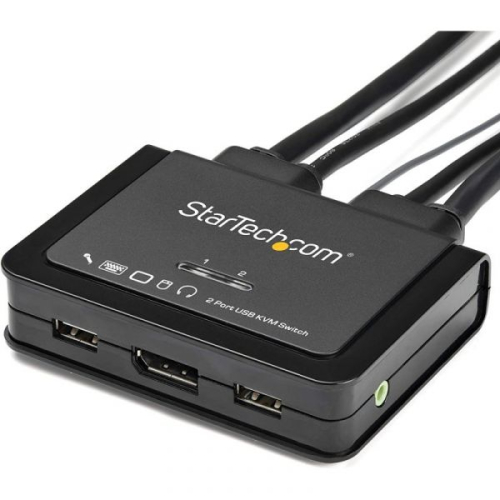 SWITCH KVM 2X DISPLAYPORT 4K60