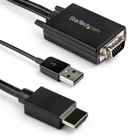 CABLE VGA A HDMI - AUDIO USB