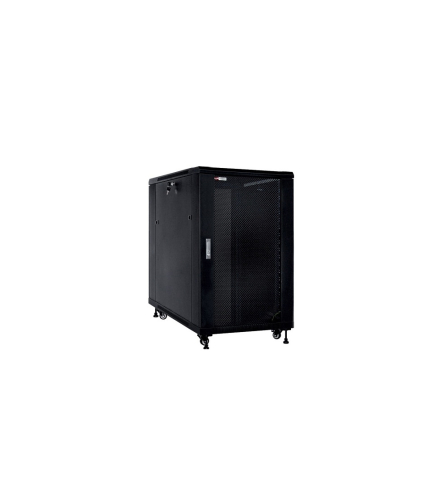 Bastidor de chão Serie RSB Server WP RACK 19" 15U 600x800mm Mounted, Black RAL 9005