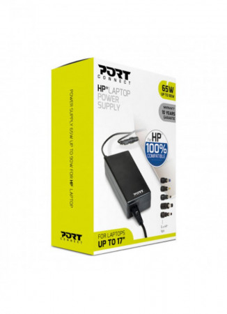 Power Supply 65 W - HP - 100% Compatible with HP notebooks - EU Plug