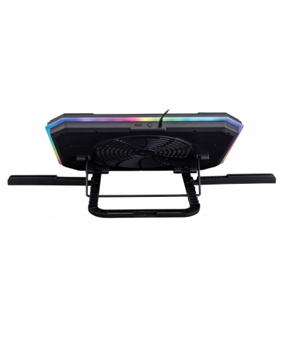 SUREFIRE GAMING BASE P/ PORTATIL ATÉ 17" BORA X1 RGB LEDS 1xFAN 20CM