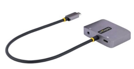 ADAPTADOR StarTech 122-USBC-HDMI-4K-VGA DE VIDEO USB C 4K