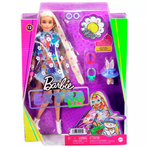 BARBIE - Extra Flower Power com Mascote HDJ45