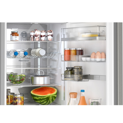 Frigorifico Combinado 2 Portas Cor Inox No Frost Bosch KGN39AIAT 363 LT 203x66.5x60 Classe A