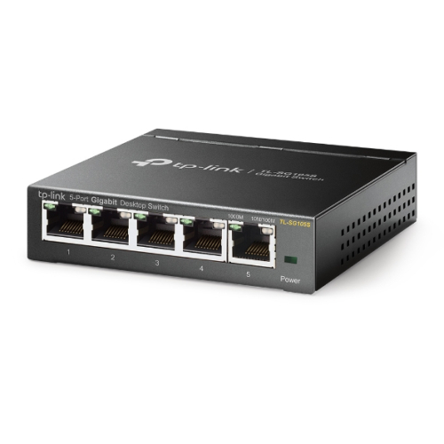 TP-LNK SWITCH DESKTOP 5-PORT 10/100/1000MBPS
