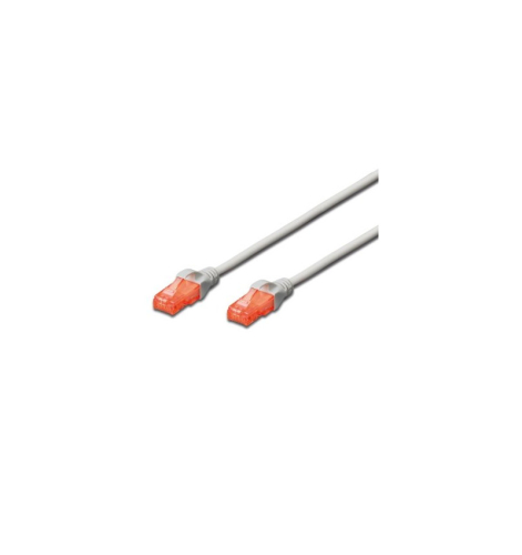 EWENT CHICOTE CAT6 UTP 0.5MT CINZA