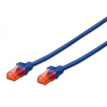 EWENT CHICOTE CAT6 UTP 3MT AZUL