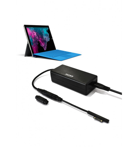PORT CARREGADOR UNIVERSAL 60W MICROSOFT SURFACE