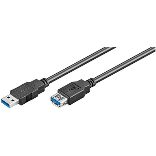 EWENT CABO EXTENSÃO USB 3.0 M/F PRETO 3MT