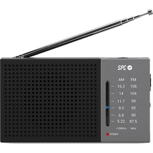 SPC RADIO AM/FM JETTY LITE BLACK