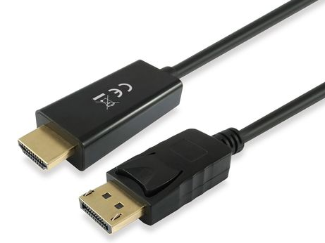 EQUIP CABO DISPLAYPORT - HDMI 3MT PRETO